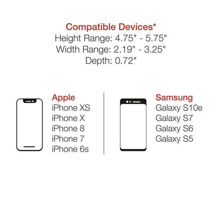 Uchwyt na telefon RAM® Quick-Grip™ z podstawą kierownicy RAM® Tough-Strap™