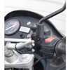 RAM® Motocyklowa podstawa zbiornika hamulca/sprzęgła z dodatkową kulką