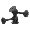 RAM® Dual 90-Degree Pivot Mount with Knob