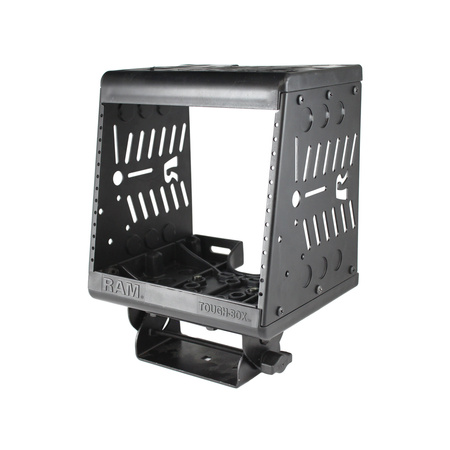 Konsola RAM® Tough-Box™ 9" z 7" panelem czołowym i stojakiem na radio