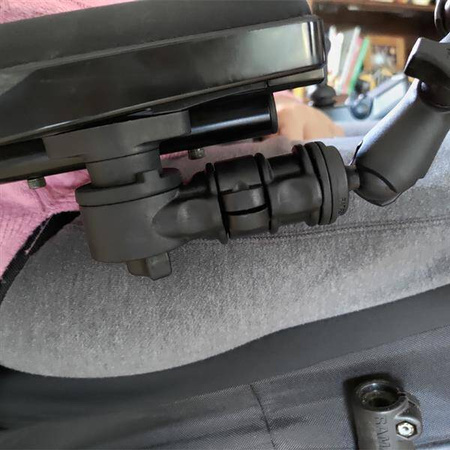 Uchwyt na telefon RAM® do podłokietników wózków inwalidzkich z szybkozamykaczem i obrotem