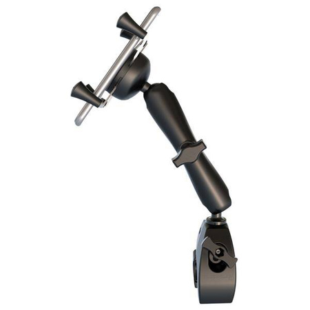 Uchwyt na telefon RAM® X-Grip® z małą podstawą zaciskową RAM® Tough-Claw™ - długi