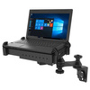 Uchwyt na laptopa RAM® Tough-Tray™ z pionowym uchwytem obrotowym