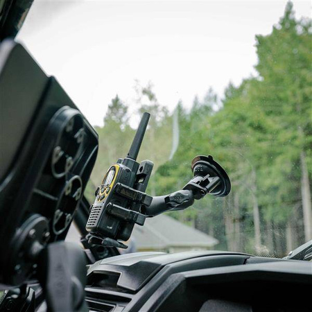 Uniwersalny uchwyt RAM® Finger-Grip™ z podstawą przyssawki RAM® Twist-Lock™