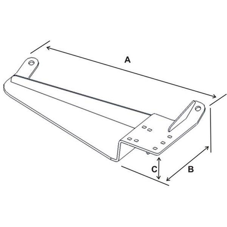 Baza pojazdu RAM® No-Drill™ do Nissana Titan + More z lat 2004-15