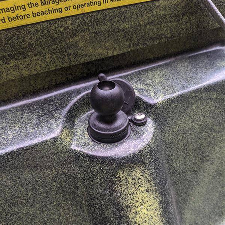 Adapter kuli klinowej RAM® do podstawy portu żagla Scotty i Hobie - rozmiar B