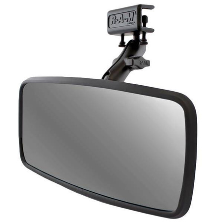 RAM® Glare Shield Clamp Mount with Rear View Mirror