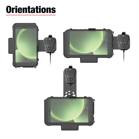 RAM® Aina PTT Voice Responder Vehicle Bundle dla Samsung Tab Active5