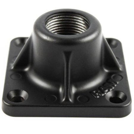 RAM® 90-stopniowy gwintowany otwór 1" NPT z małą kwadratową podstawą
