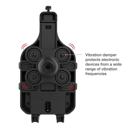 RAM® Quick-Grip™ Pro Phone Holder with Ball & Vibration Damper