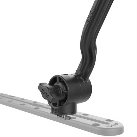 Uchwyt na wędkę RAM® Tube Jr.™ z wysięgnikiem i podstawą gąsienicy