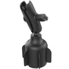 RAM® Stubby™ Cup Holder Mount with Double Socket Arm - Medium