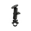 RAM® Handlebar U-Bolt Composite Double Ball Mount with Round Plate