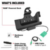 RAM® Power &amp; Dual USB Data Dock dla tabletów Tab Active4 Pro i Tab Active Pro