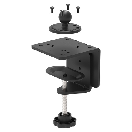 RAM® Heavy Duty C-Clamp Base z kulką rozmiaru B