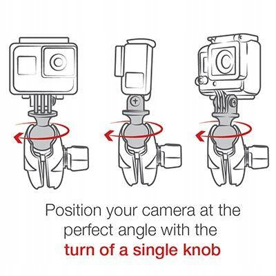 RAM Mount Ramie z Głowicą 1'' Uchwyt Do GoPro