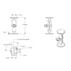 RAM® Double Ball Mount with Universal Hardware for Garmin GPSMAP + More