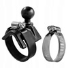RAM® Strap Hose Clamp Ball Base 1" - 2.1"