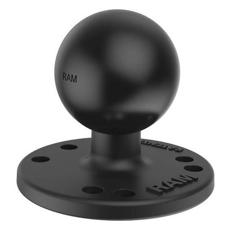 RAM® Round Plate with Ball & Steel Reinforced Bolt