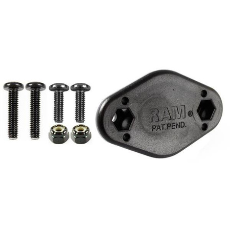 RAM® EZY-Mount™ Męski szybkozłączny adapter