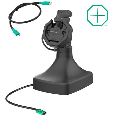 Zasilana GDS® Uni-Conn™ odchylana i obrotowa stacja dokująca z USB-C
