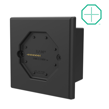 Zasilana niskoprofilowa stacja dokująca GDS® Uni-Conn™ z PoE (gniazda europejskie)