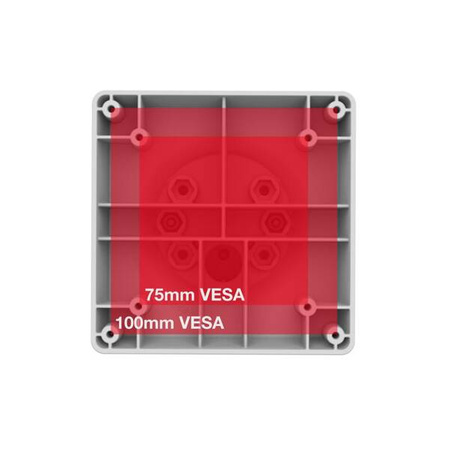 Zasilana stacja dokująca GDS® Uni-Conn™ z USB-C i adapterem VESA - szara