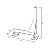 RAM® No-Drill™ Vehicle Base for '95-15 Ford Econoline Van + More