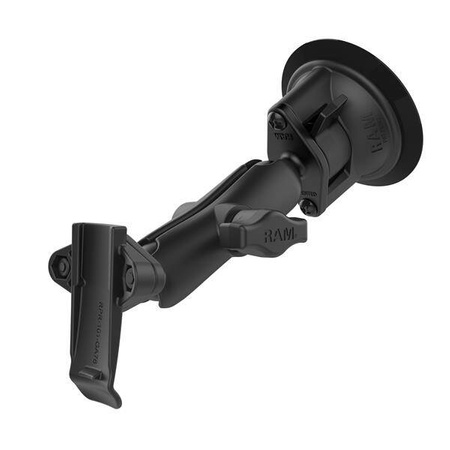 Uchwyt na przyssawkę RAM® Twist-Lock™ z uchwytem Garmin Spine Clip