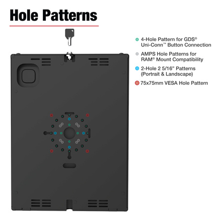 RAM® Safe-Case™ dla iPadów Pro 13 (M4), Air 13 (M2 i M3) oraz Pro 12.9