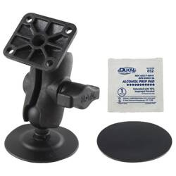 RAM® Flex Adhesive Double Ball Mount z płytką AMPS