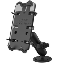 RAM® Quick-Grip™ XL Spring-Loaded Phone Mount with Drill-Down Base