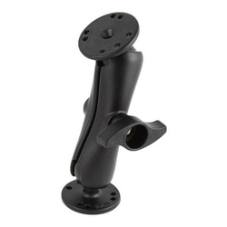 RAM® Double Ball Mount with Metal Knob - C Size Medium