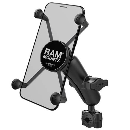 RAM® X-Grip® Duży uchwyt do telefonu z małą szyną Torque™ - średnie ramię