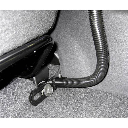RAM® Pod™ I Vehicle Mount with 18" Aluminum Rod and Round Plate - B Size