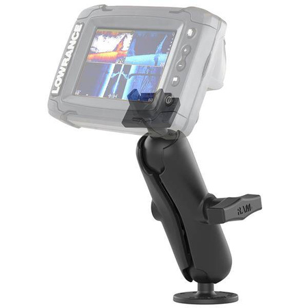 RAM® Double Ball Mount dla Lowrance Elite-5 i Elite-7 Ti + More