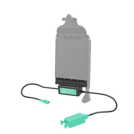 GDS® Power + Dual USB-A Data Dock Cup for IntelliSkin® Next Gen Tablets