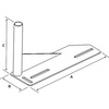 RAM® No-Drill™ Vehicle Welded Base for '91-11 Ford Crown Victoria + More