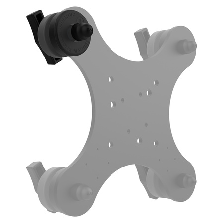 Wymienne magnesy RAM® Tough-Mag™ 48 mm do 4-punktowej podstawy montażowej