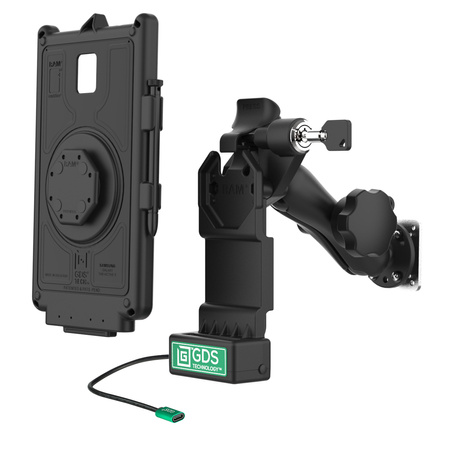 GDS® Uni-Conn™ Locking Vehicle Bundle for Samsung Tab Active5