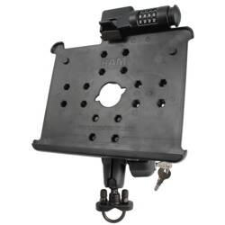 RAM® Latch-N-Lock™ for Apple iPad Gen 1-2 with Handlebar U-Bolt Base