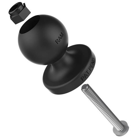 Adapter kulkowy kompozytowy RAM® Add-A-Ball™ do dużej podstawy RAM® Torque™