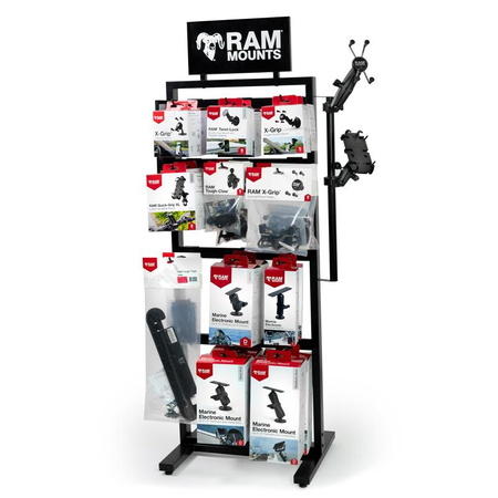 RAM® Standing Floor Display with Pegs