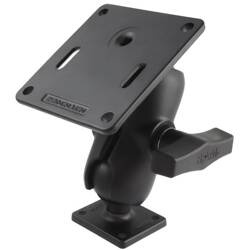 RAM® Double Ball Mount z płytką VESA 75x75mm i płytką AMPS