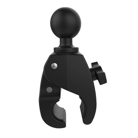 RAM® Tough-Claw™ Medium Clamp Double Ball Mount z okrągłą płytką