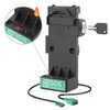GDS® Uni-Conn™ Locking Spring Loaded Power + USB-A Dock - Heated Pins