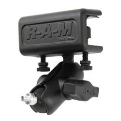 RAM® Glare Shield Clamp Podwójne mocowanie kulowe z gwintowanym kołkiem 1/4"-20