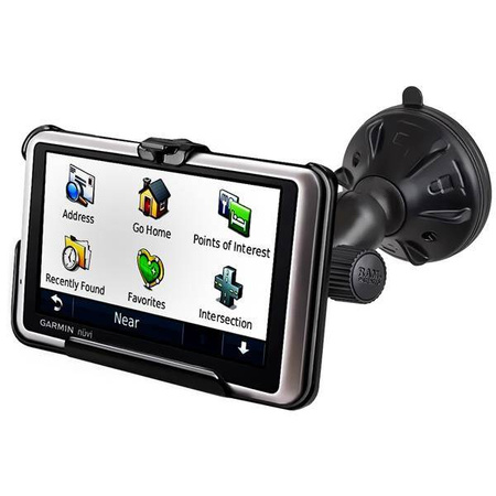 Niskoprofilowy uchwyt przyssawkowy RAM® Twist-Lock™ do Garmin nuvi 1300 + More