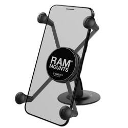 Duży uchwyt na telefon RAM® X-Grip® z samoprzylepnym mocowaniem na deskę rozdzielczą Lil Buddy™