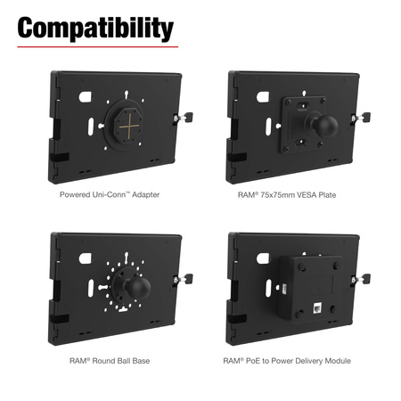 RAM® Safe-Case™ dla tabletu Zebra ET4x 8"